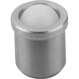 KIPP K0333.305 SPRING PLUNGER SPRING FORCE, SMOOTH VERSION, D=5 L=6, STAINLESS STEEL, COMP:POM, PU=50
