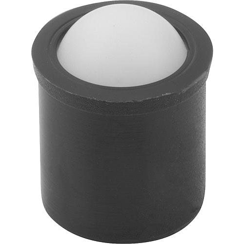 KIPP K0334.204 SPRING PLUNGER SPRING FORCE, SMOOTH VERSION, D=4 L=5, PLASTIC, COMP:POM