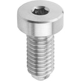 KIPP K0336.061 SPRING PLUNGER SPRING FORCE, WITH HEAD, D=M06 L=16, STAINLESS STEEL, COMP:BALL STAINLESS STEEL