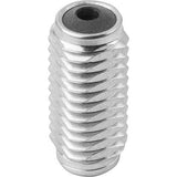 KIPP K0372.2020X12 LATERAL SPRING PLUNGER SPRING FORCE, WITH THREADED SLEEVE WITHOUT THRUST PIN, D=M12 L=11,5, FORM:B, STEEL,