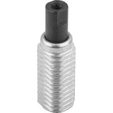 KIPP K0373.1206005 SPRING PUSH-PULL PLUNGER SPRING FORCE, D=M12, L=18,5, H=5, STEEL, COMP:STEEL