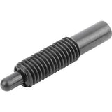KIPP K0657.612X60 SPRING PLUNGER SPRING FORCE, LONG VERSION D=M12 L=60, STEEL, COMP:PIN STEEL