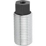KIPP K0977.1216 SPRING PUSH-PULL PLUNGER INTENSIFIED SPRING FORCE, WITH ROTATION LOCK D=M16X1,5 L=28, FORM:I, STEEL, COMP:PIN