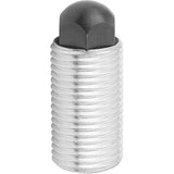 KIPP K0977.2220 SPRING PUSH-PULL PLUNGER INTENSIFIED SPRING FORCE, WITH ROTATION LOCK D=M20X1,5 L=34, FORM:H, STEEL, COMP:PIN