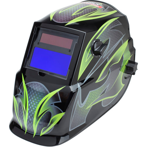 Lincoln Electric LE01K44381 Auto-Darkening Welding Helmet with Variable Shade Lens No. 9-13 (1.73×3.82