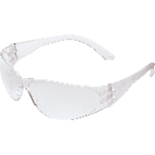 Crews KB85CL010 Safety Glasses - Clear Lens - Clear Frame CL1 Style