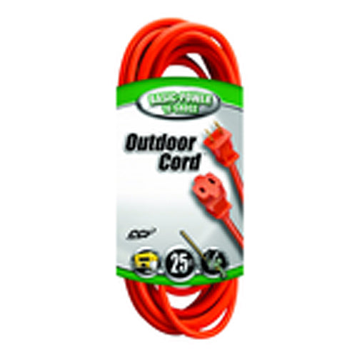 Woods KD600267 Extension Cord - 25' Medium Duty 1-Outlet (Outdoor Style)