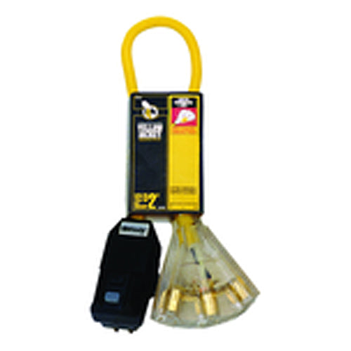 Woods KD602814 Ground Fault Circuit Interrupter Power Block/Right Angle