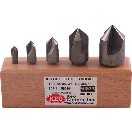 Keo AV4255769 5 PC SET 90D 3FL CARB CSINK