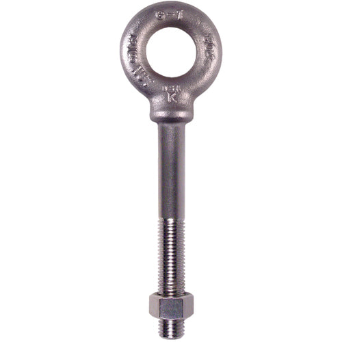 Generic USA SF50N2005SS412 304 Stainless Steel Plain Pattern Nut Eye Bolt - 1/2"-13 Thread Size, 1" Eye Diameter