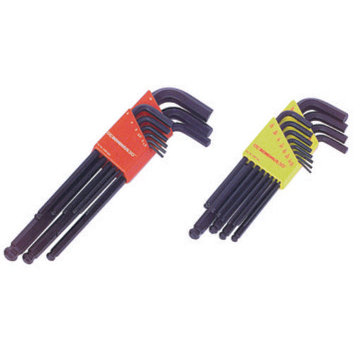 Bondhus KN5310999 9 Pieces-1.5 mm-10 mm Long Arm Style - Ball End Hex Key Set