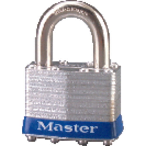 Master Lock KP901D Commercial Steel Padlock 13/4" Body Width; Keyed: Different; Silver