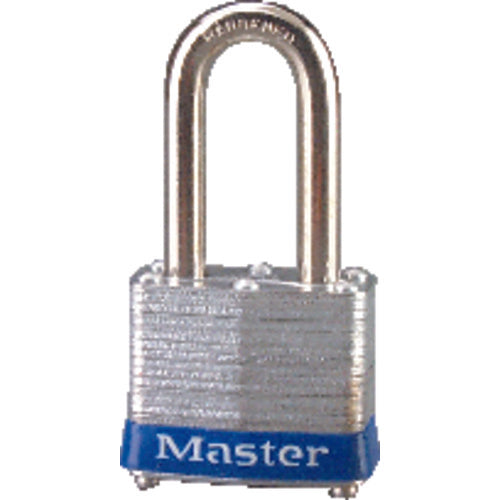 Master Lock KP903KALF Commercial Steel Padlock 19/16" Body Width; Keyed: Alike; Silver