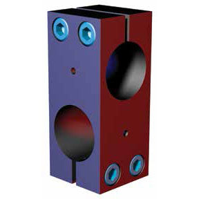 Image of DESTACO M-15E-15E-M cross clamp, 15E x 15E, metric, durable industrial automation accessory