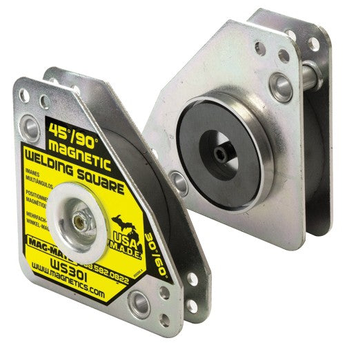 Mag-Mate NE70WS301AX3 Magnetic Welding Square - 3 Sided Multi Angle 60 lbs Holding Capacity