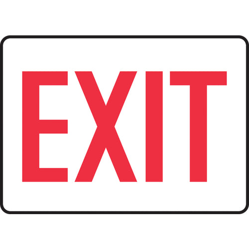 Accuform KB70630V Sign, Exit, 7