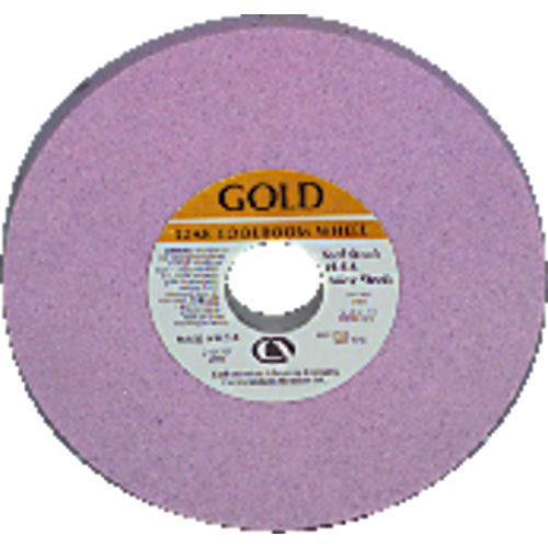 Carborundum MG3727318 7" x 1/2" x 11/4" - Aluminum Oxide (32AR) / 46H Type 1 - Surface Grinding Wheel