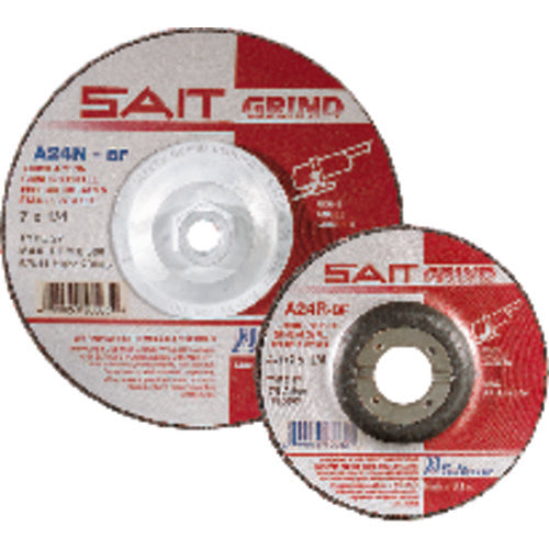United Abrasives MG4120195 9" x 1/4" x 5/8"-11 - Aluminum Oxide 24 Grit Type 27 - Cut-Off Wheel