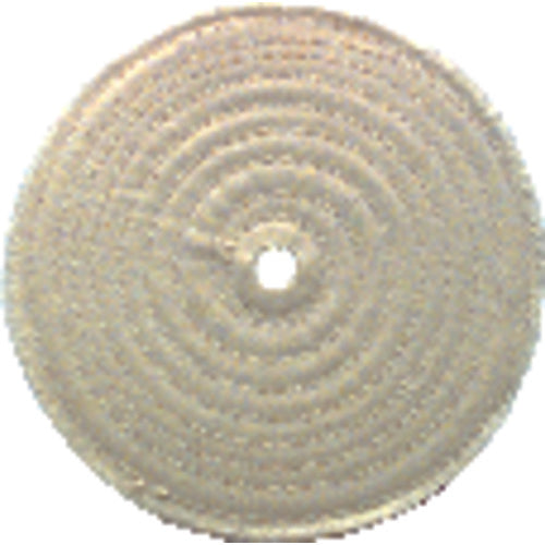 Divine Brothers MG951002 10" x 1 1/4" (20 Ply) - Cotton Sewed Type Buffing Wheel