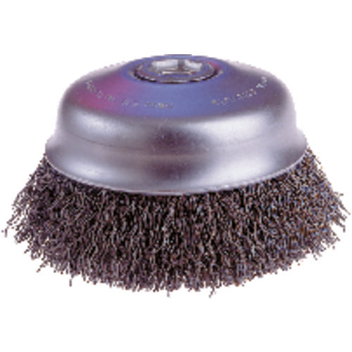 Osborn International MK6032048 3-1/2" Diameter-5/8"-11 Arbor Hole - Crimped Steel Wire Cup Wheel