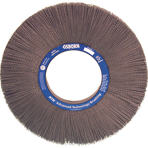 Osborn International MK6040623 6" Diameter-2" Arbor Hole - Rd Crimped Nylon Abrasive Straight Wheel