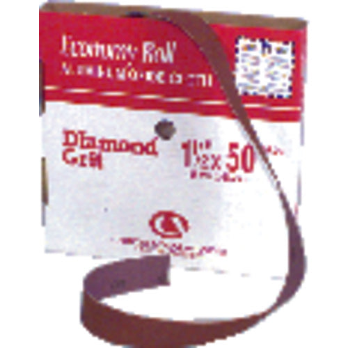 Carborundum MM42100100 1" x 50 yards-100 Grit - Aluminum Oxide - Shop Roll