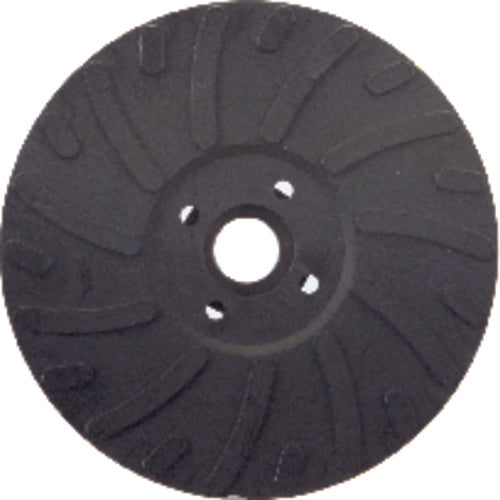Gemtex MM6670006 7" - Smooth Bore - Spiral Pattern - Polymer Backing Plate For Resin Fibre Disc Without Nut