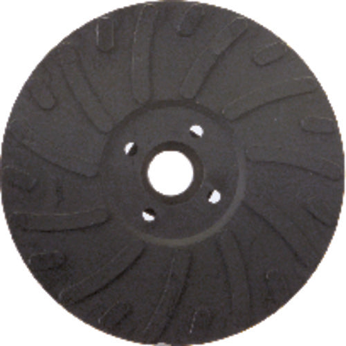 Gemtex MM6645009 4 1/2" - Smooth Bore - Spiral Pattern - Polymer Backing Plate For Resin Fibre Disc Without Nut