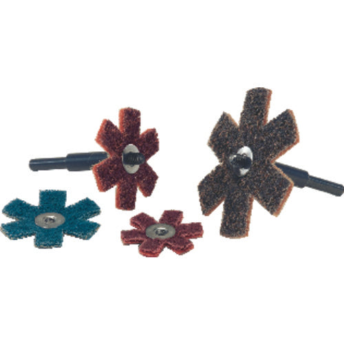 Superior Abrasives MM7528832 1-1/2" - Coarse Grit - Cleaning & Polishing Abrasive Star
