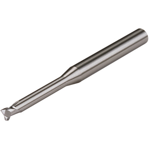 Micro 100 GE45MMRM01010X 1mm Dia. - 57mm OAL - 10mm Neck Length - AlTiN - 30° - Die Mold - Corner Radius - EM - 2 FL