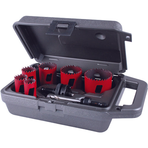 M K Morse FZ50177795 8 Pc. Plumber's Hole Saw Kit