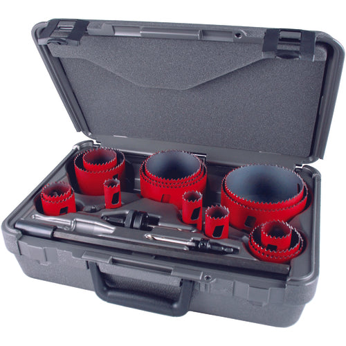 M K Morse FZ50177870 19 Pc. Industrial Hole Saw Kit