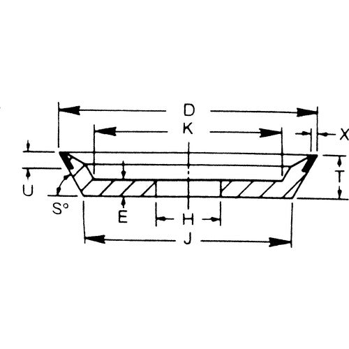 Surf-Pro MP5011500248 3-3/4X1-1/2X1-1/4 D150 100 1/8