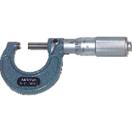 Mitutoyo MT80103-135 0-1" Measuring Range-0.0001" Graduation - Friction Thimble - Carbide Face - Outside Micrometer