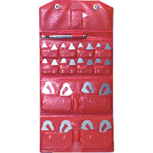 Mitutoyo MT80186-903 Model 186-903-1/64"-17/64"-17 Pieces - Radius Gage Set