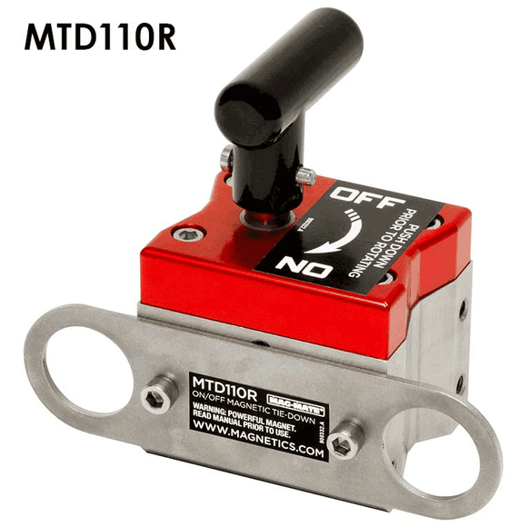 Industrial Magnetics MAG-MATE® On/Off Magnetic Tie Down 110Lb MTD110R