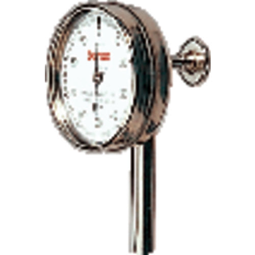 Starrett MV7050699 Back Plunger Dial Indicator - 0.200" Total Range-0-100 Dial Reading
