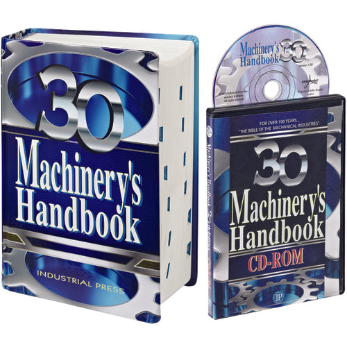 Industrial Press MY5030978 Machinery Handbook & CD Combo - 31st Edition - Large Print Version