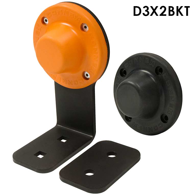Industrial Magnetics MAG-MATE® Magnetic Holder/Stop Bracket Set D3X2BKT