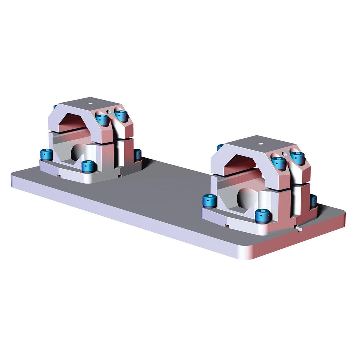 DESTACO BM1-60-DE 60MM DOUBLE EXTRUSION MID MOUNT ASSEMBLY - BLANK