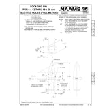 NAAMS Locating Pin APE139MH