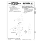 NAAMS Locating Pin APQ161MH