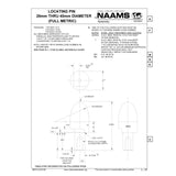NAAMS Locating Pin APQ357MH