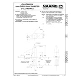 NAAMS Locating Pin APS109MH