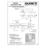 NAAMS Clevis Assembly ACL0105A