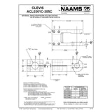 NAAMS Clevis Assembly ACL0302A