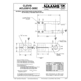 NAAMS Clevis Assembly ACL0305A