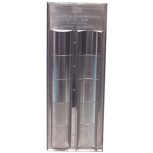 Gar NB61G62 Microfinish Surface Comparator - Model G62–10 Specimens for Checking Varied Roughness Results
