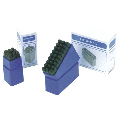 Quality Import NE601436 36 Pieces 1/4" Letter and Numbers Stamp Set
