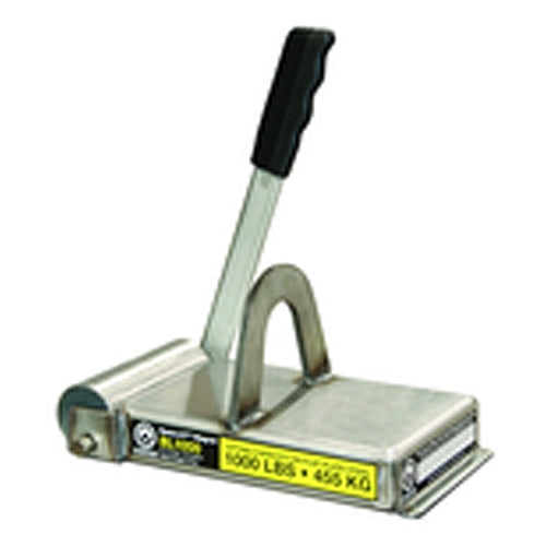 Mag-Mate NE70BL1000 Basic Lift Permanent Ceramic Magnet for Flat steel Lifting - 1,000 lbs Lift Capacity